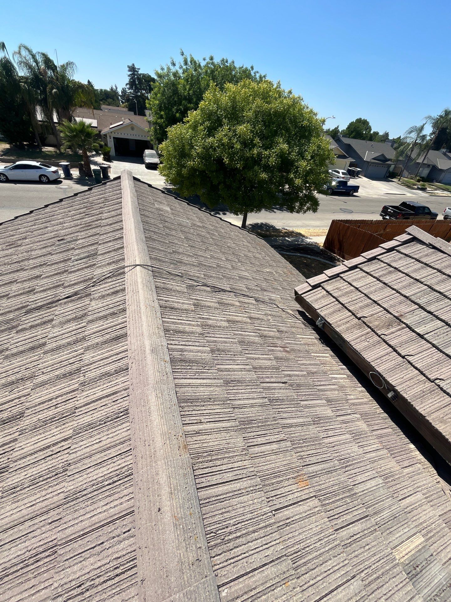 damaged roof