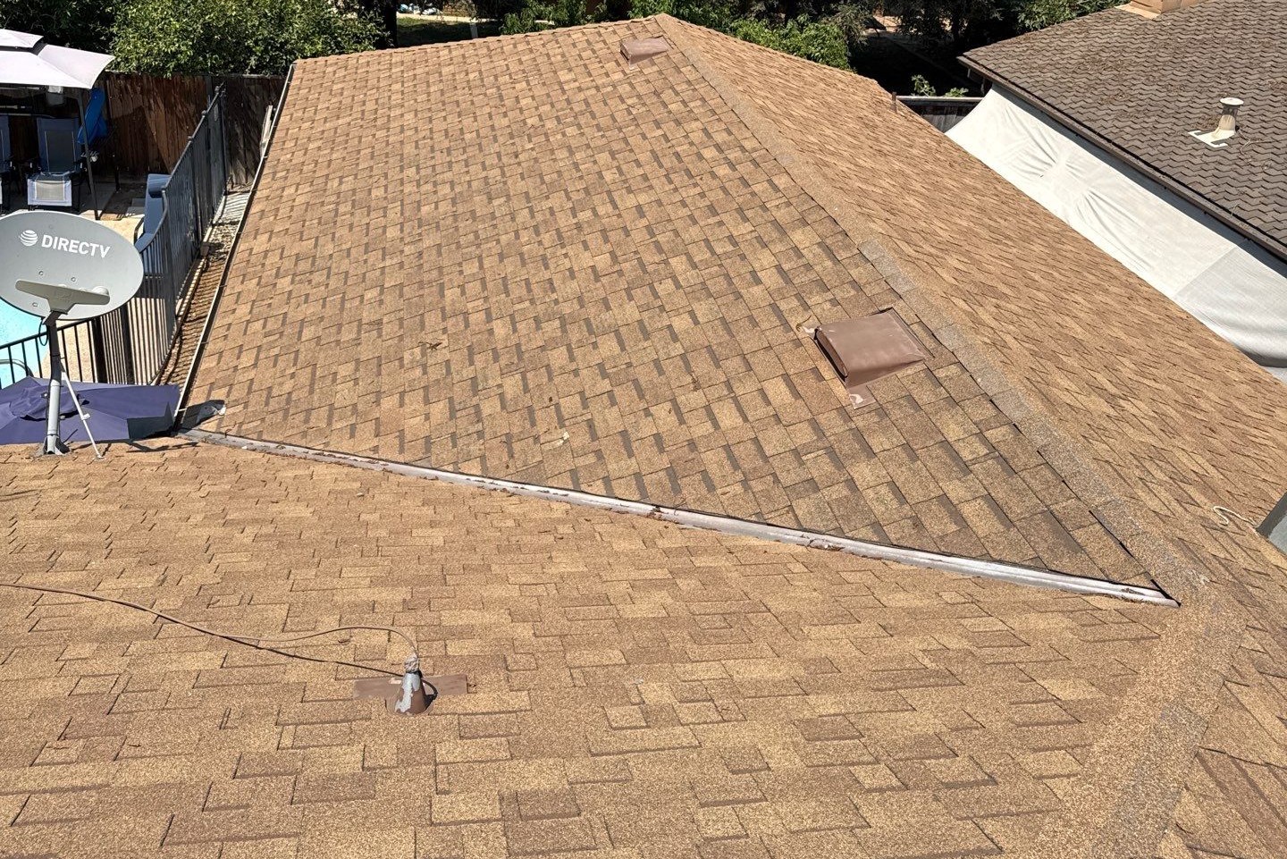 clean and neat roofing