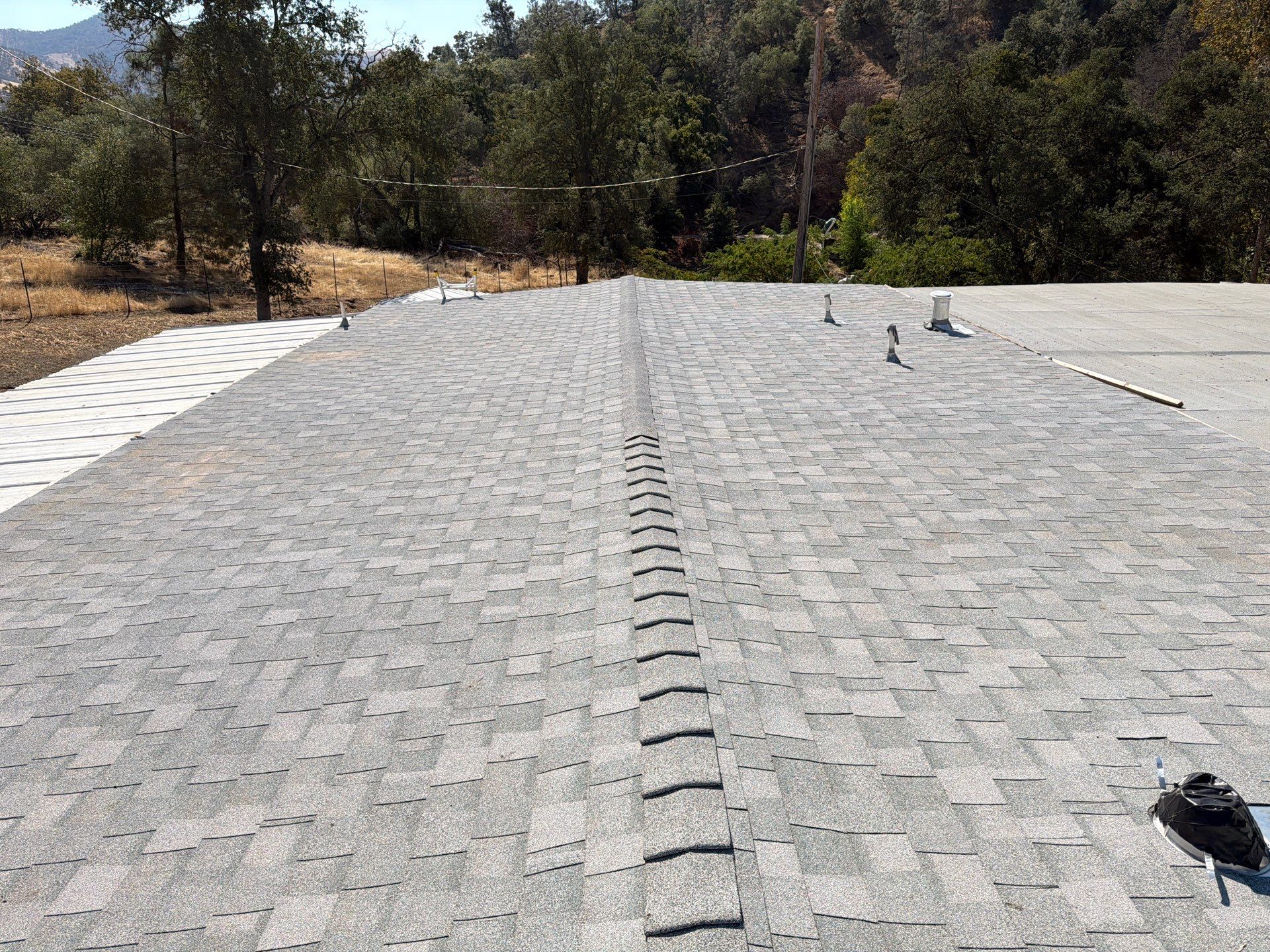 flat and tile roofing