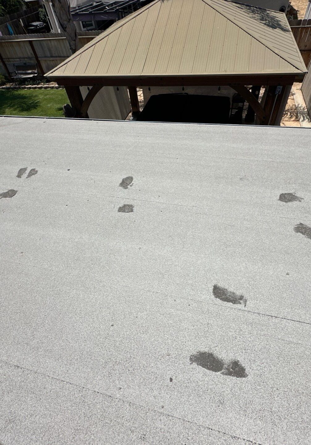 doing flat roofing