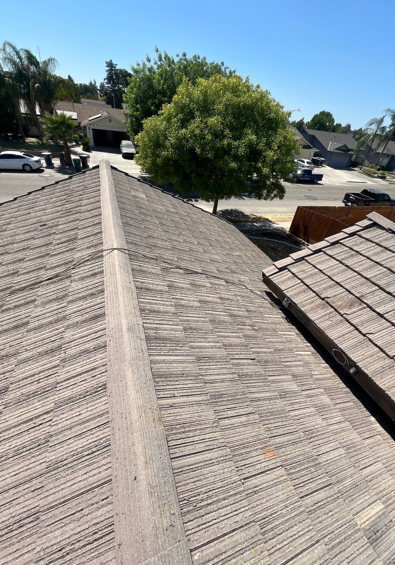 damaged roof
