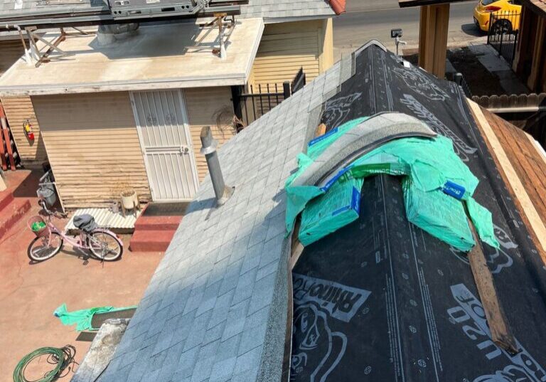 residential roof construction